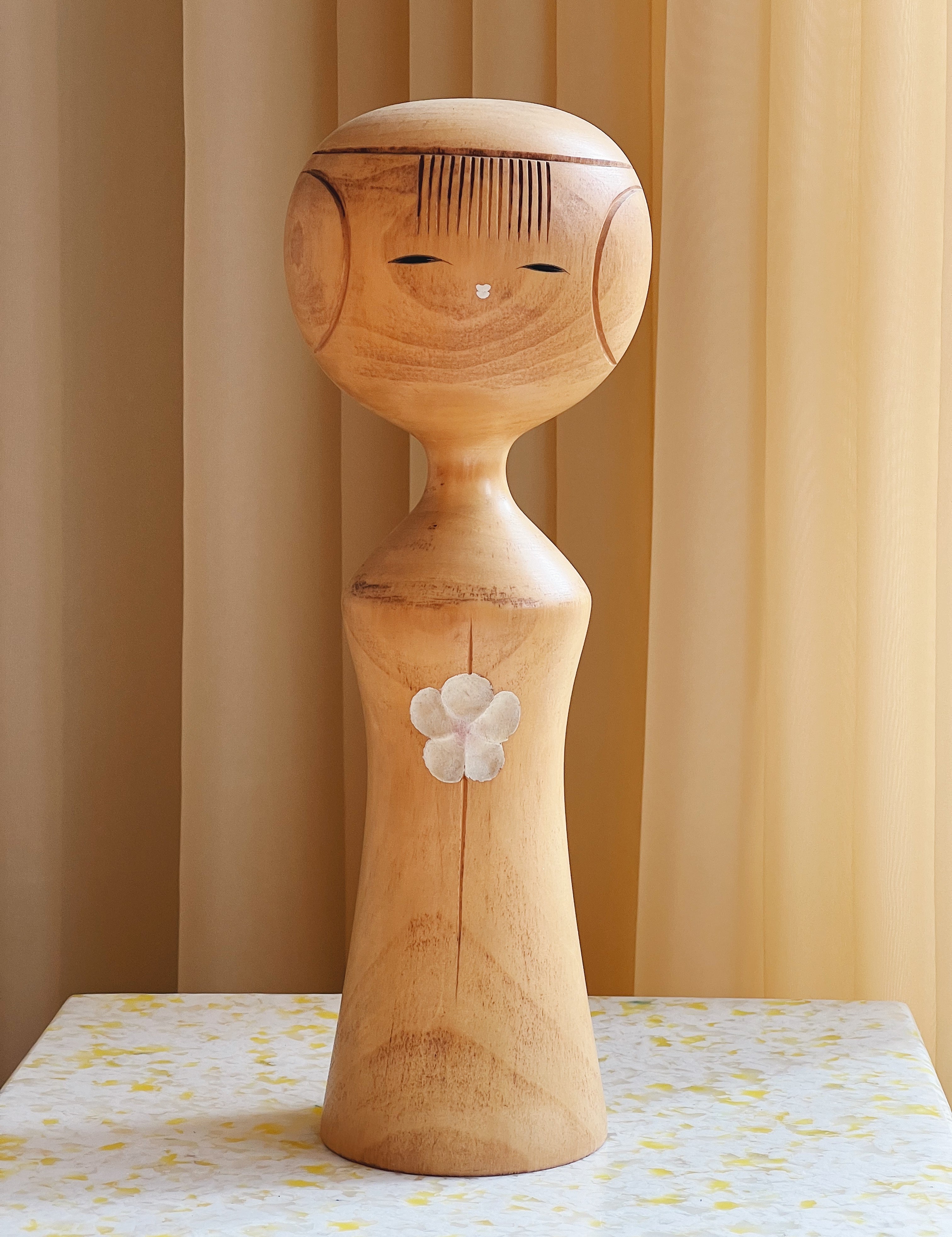 Vintage Kokeshi Dukke No. 128 fra Japan | H30.7 cm Studio Hafnia