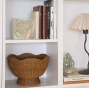 Jacob Laoru | Bookend Eye (Right): Firkantet højre bogstøtte øje i glaseret stentøjsler i CrystalGreen Studio Hafnia