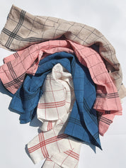Charvet Editions Bistrot viskestykke | Pastelblå Charvet Editions