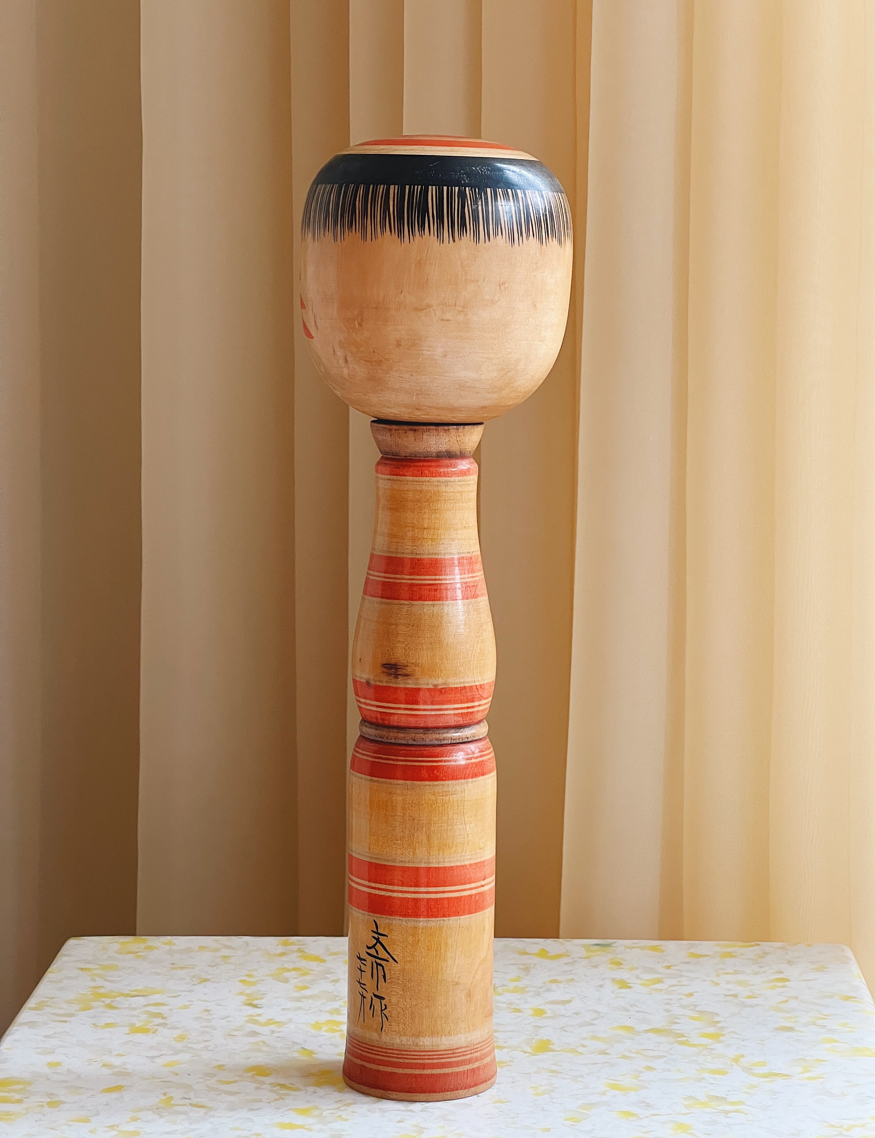 Vintage Kokeshi Dukke No. 145 fra Japan | H29.8 cm Studio Hafnia