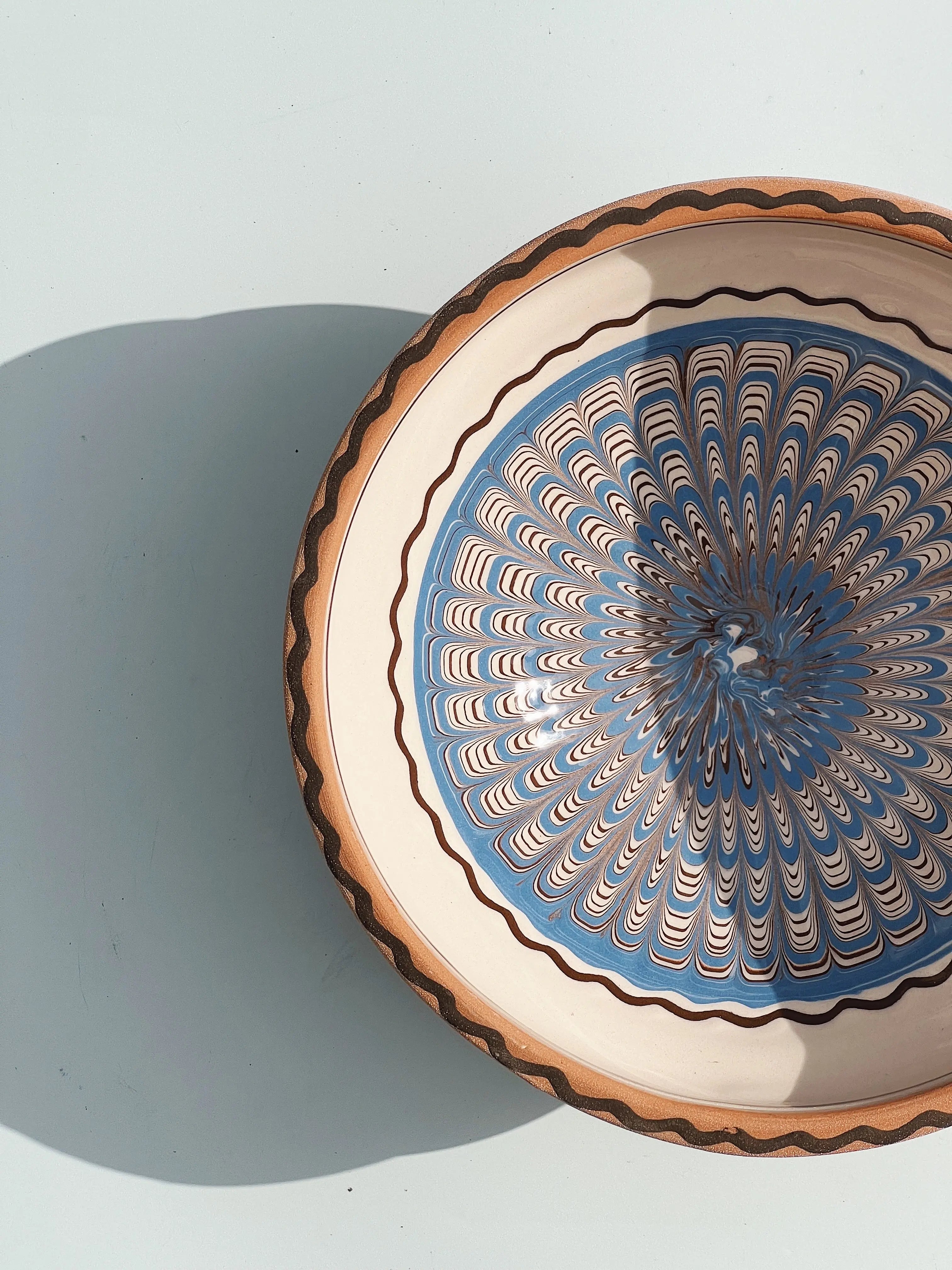 Horezu Keramik Skål | No. 01 | 25 cm Studio Hafnia