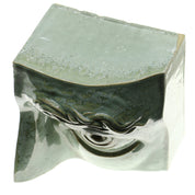 Jacob Laoru | Bookend Eye (Left): Firkantet venstre bogstøtte øje i glaseret stentøjsler i CopperGreen Studio Hafnia