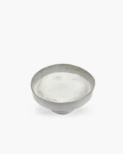 La Mère Serveringsfad / Dyb Tallerken med Fod L – Off White | Serax Serax