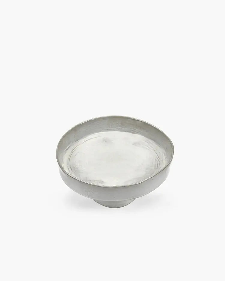 La Mère Serveringsfad / Dyb Tallerken med Fod L – Off White | Serax Serax