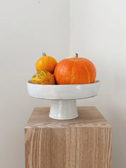 La Mère Serveringsfad / Dyb Tallerken med Fod L – Off White | Serax Serax