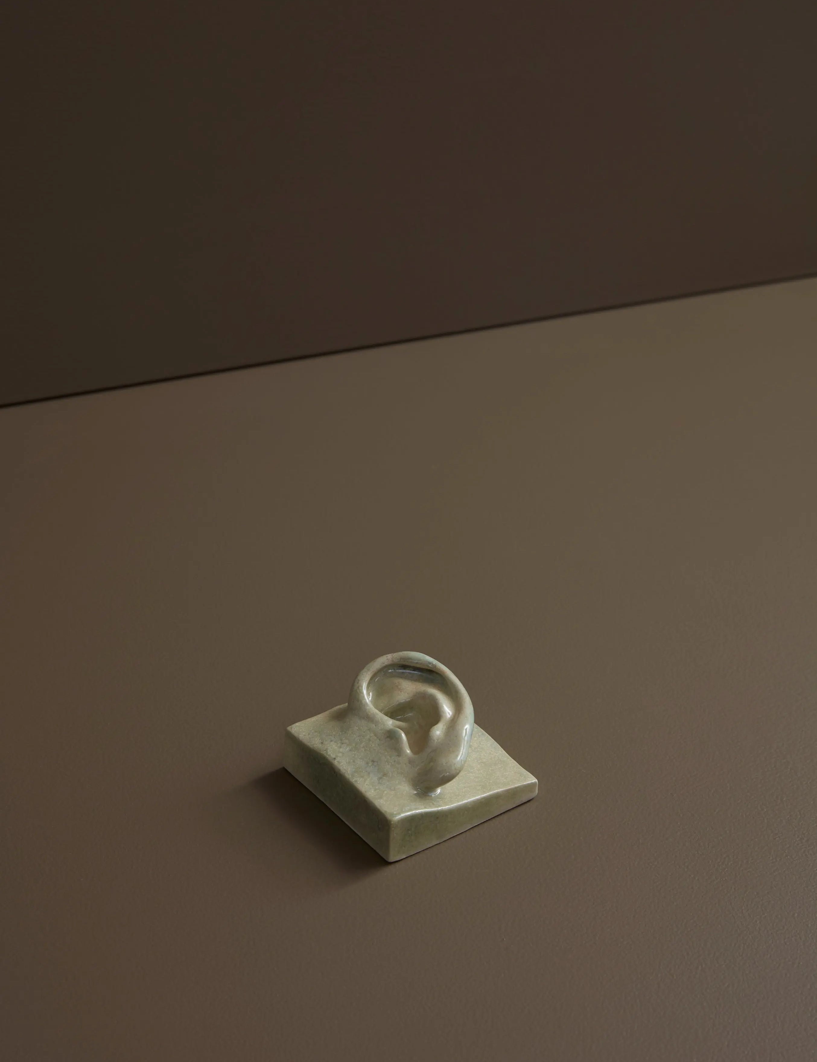 Left Ear i CrystalGreen stentøj Laoru Laoru