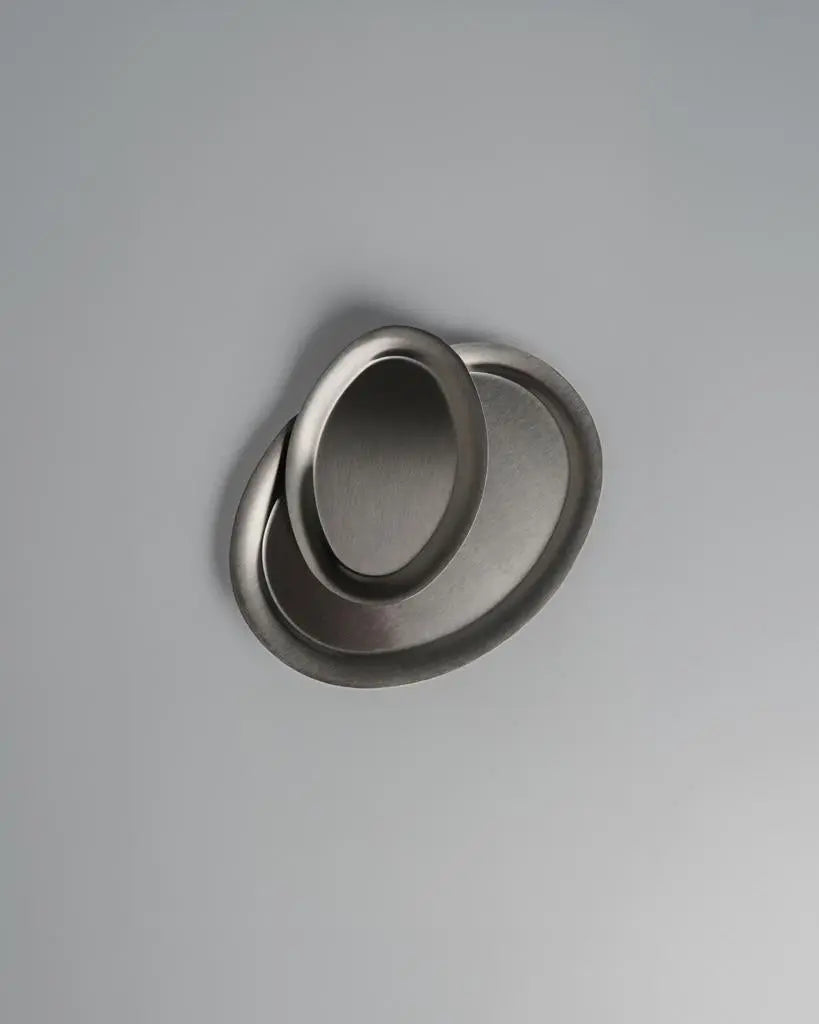 Oval Bakke i Stål – Sæt med 2 Studio Hafnia