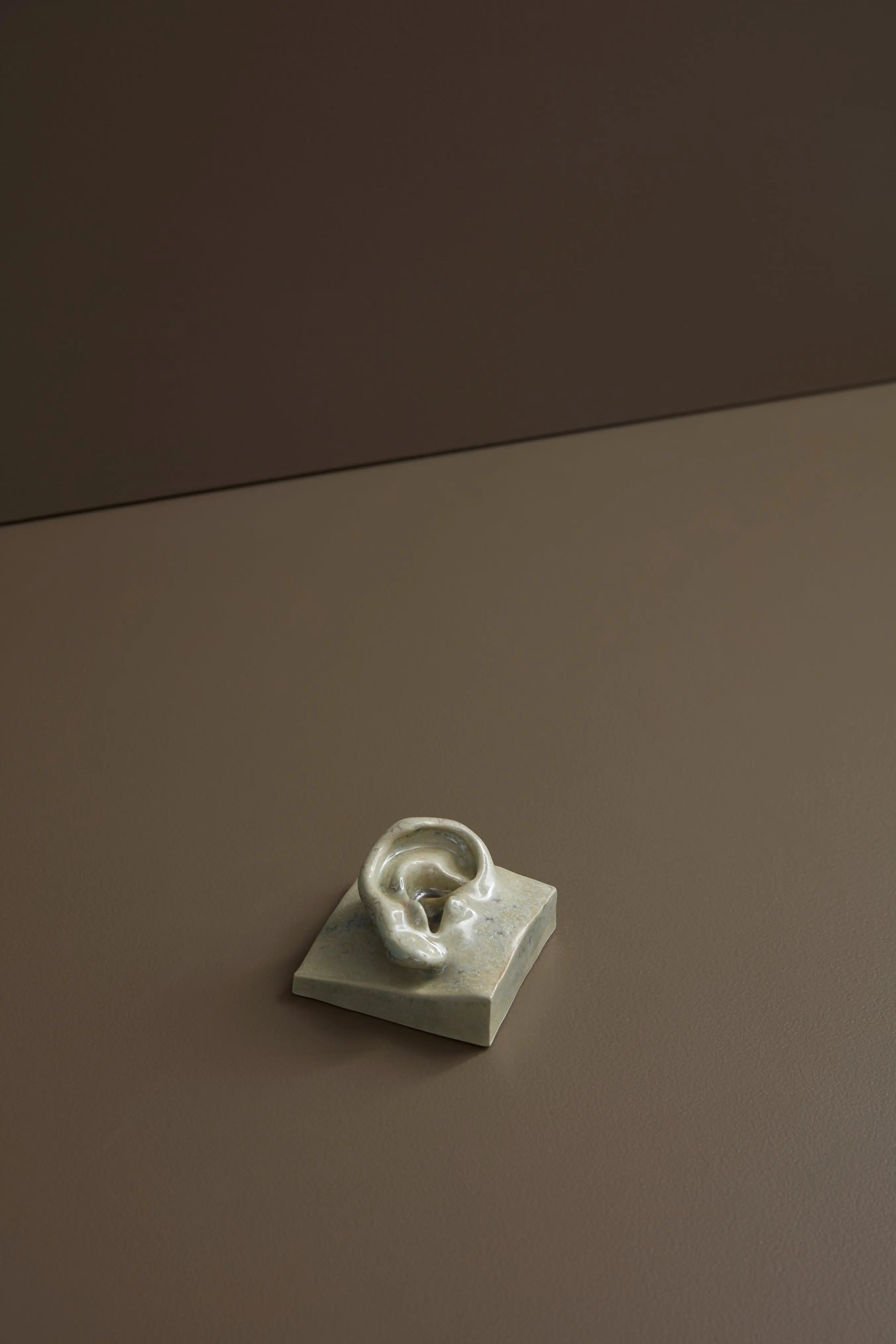 Right Ear i CrystalGreen stentøj Laoru Laoru