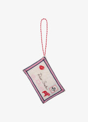 Sissel Edelbo | Julebrev Ornament | Santa Sissel Edelbo
