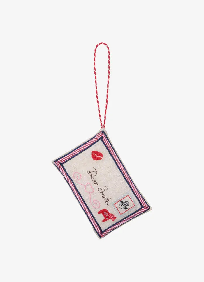 Sissel Edelbo | Julebrev Ornament | Santa Sissel Edelbo