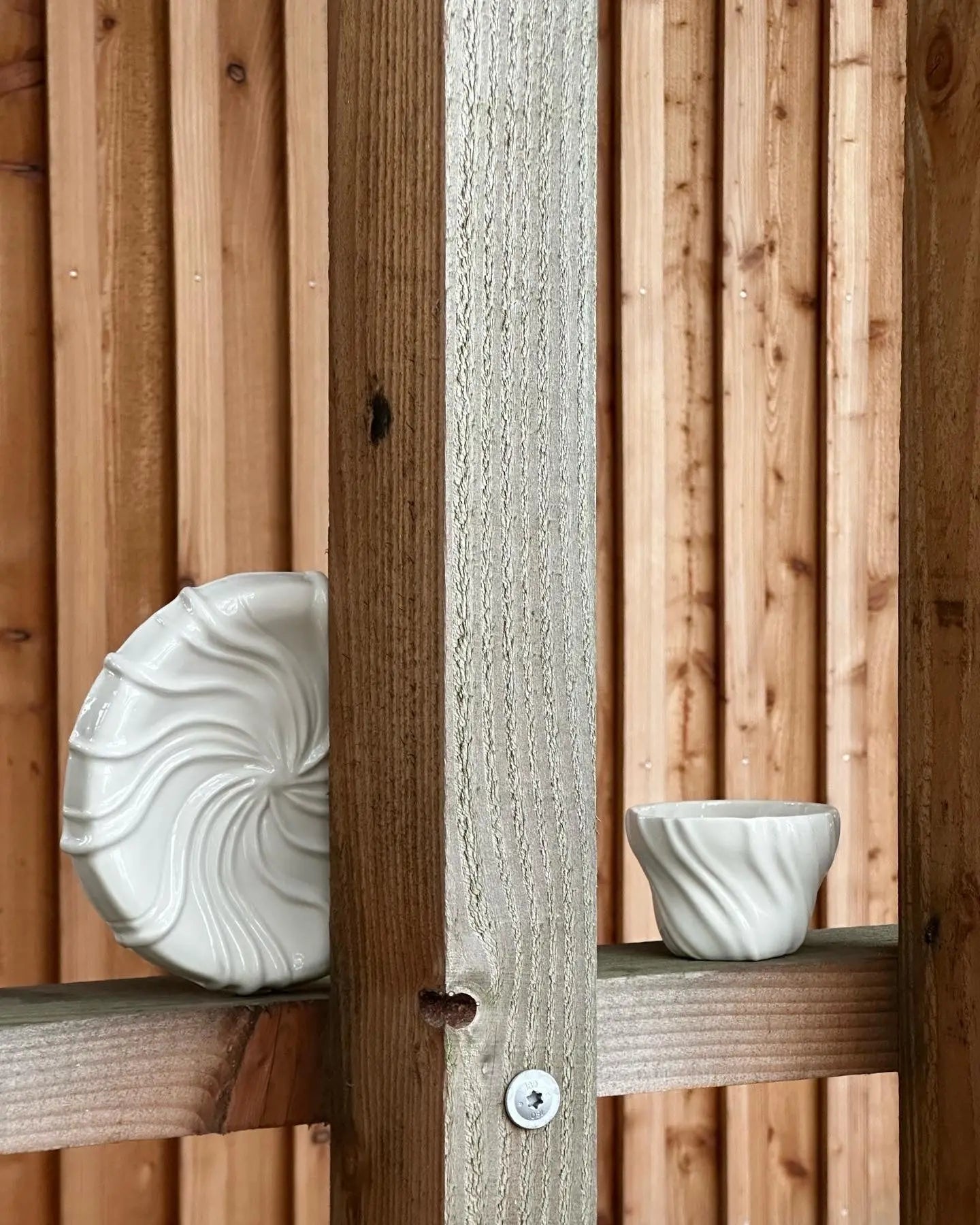 Tidevandstallerken af Atelier Marée | Hvid Porcelæn 17.5 cm Atelier Marée