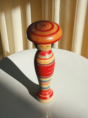 Vintage Kokeshi Dukke Nr. 233 fra Japan – Håndlavet | H 21 cm Studio Hafnia