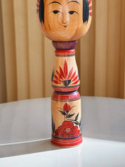 Vintage Kokeshi Dukke Nr. 237 fra Japan – Håndlavet | H 18 cm Studio Hafnia