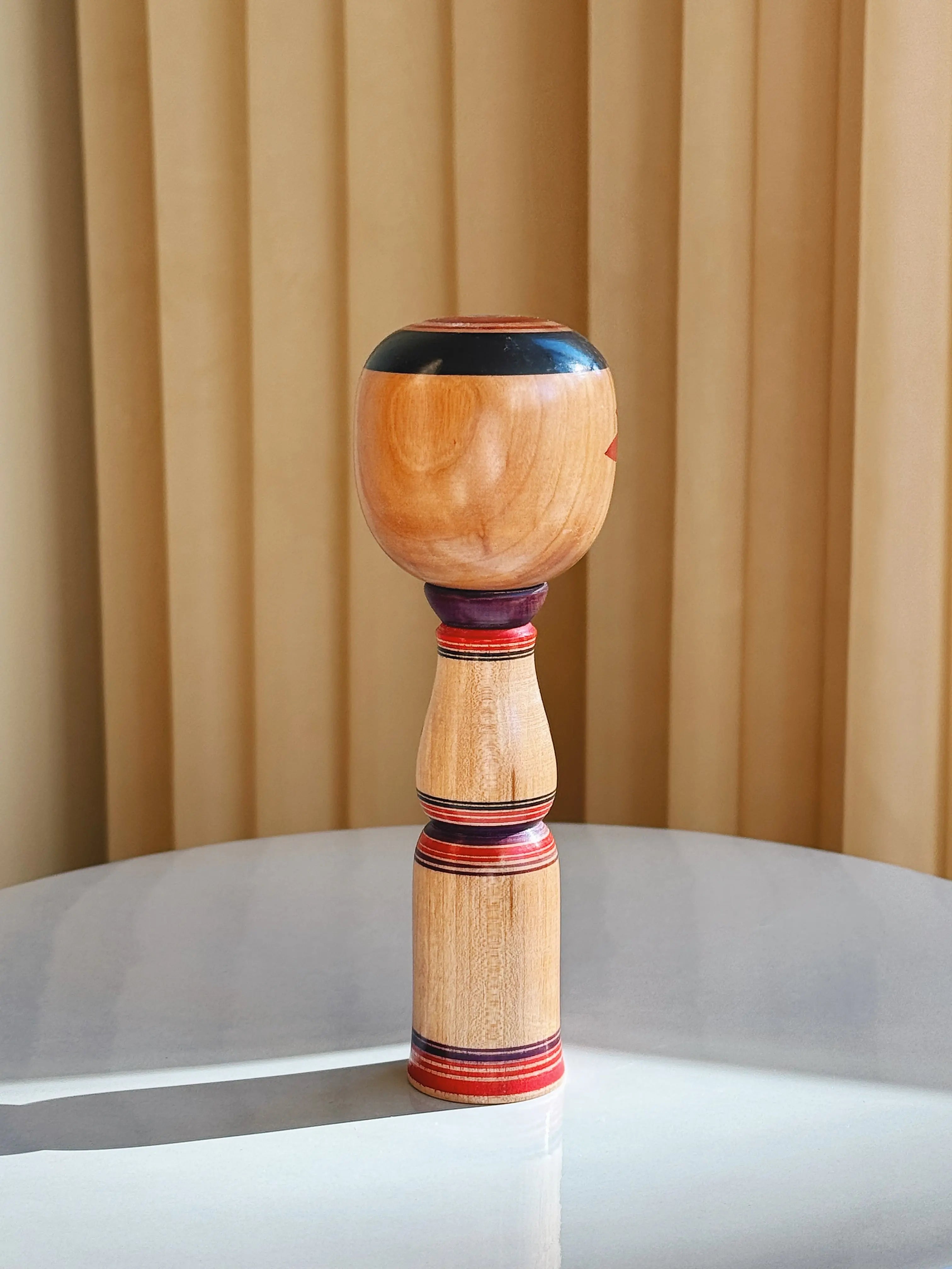 Vintage Kokeshi Dukke Nr. 237 fra Japan – Håndlavet | H 18 cm Studio Hafnia
