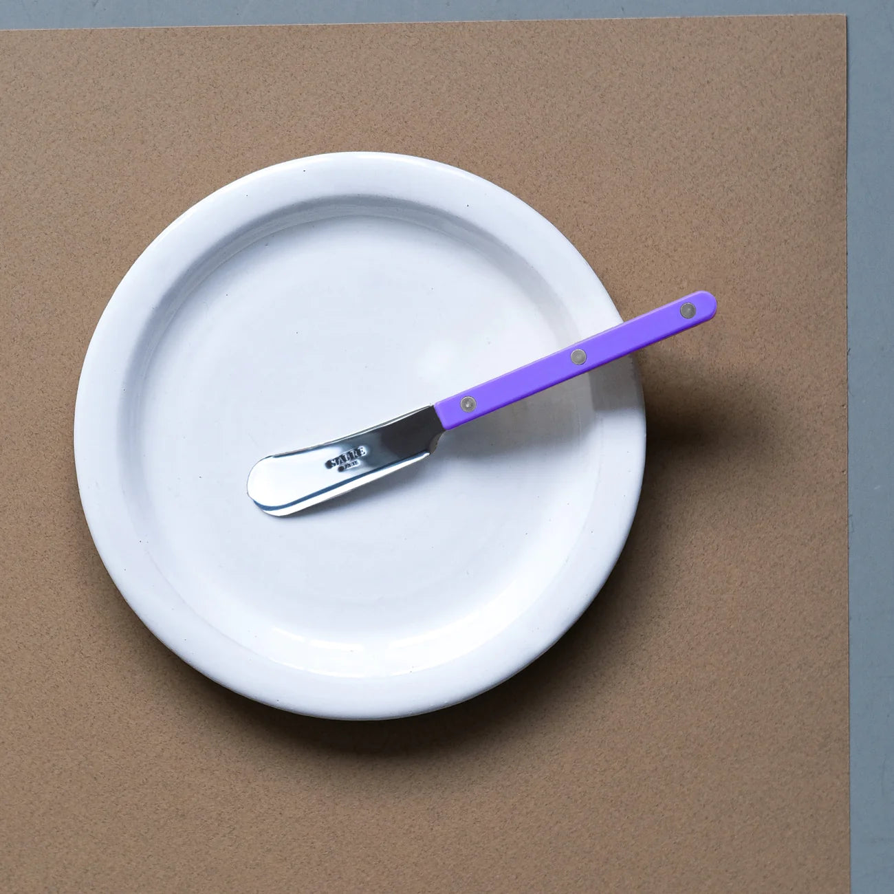 Bistrot Solid Smørkniv| Lyselilla Sabre Paris