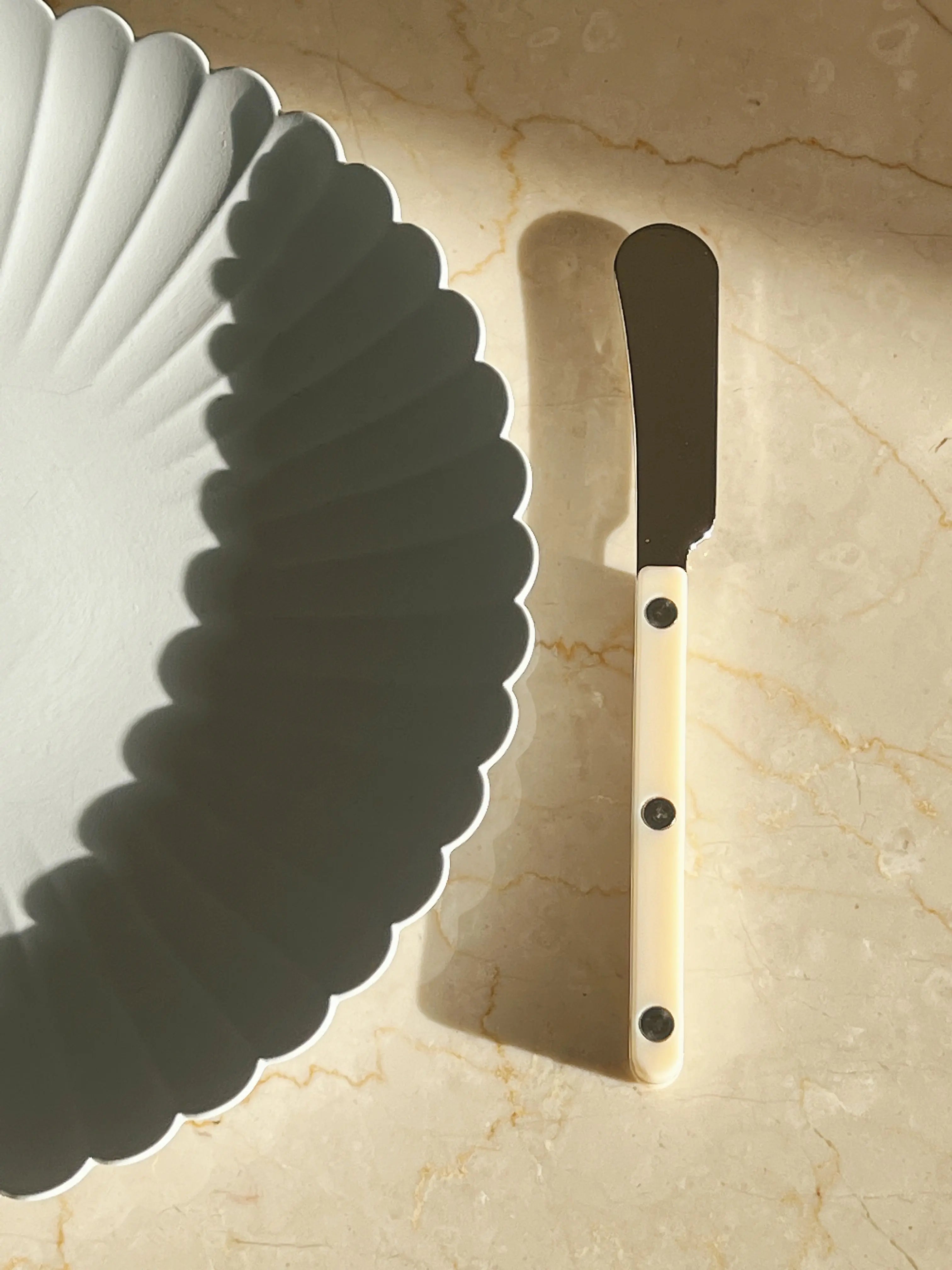 Bistrot Solid Smørkniv | Ivory (elfenben) Sabre Paris