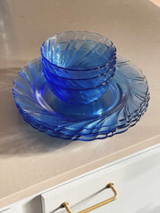 Blå glas skål fra Duralex | 12 cm Duralex