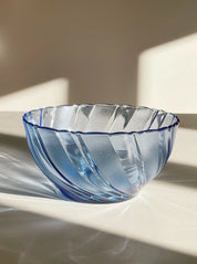 Blå glas skål fra Duralex | 18 cm Duralex