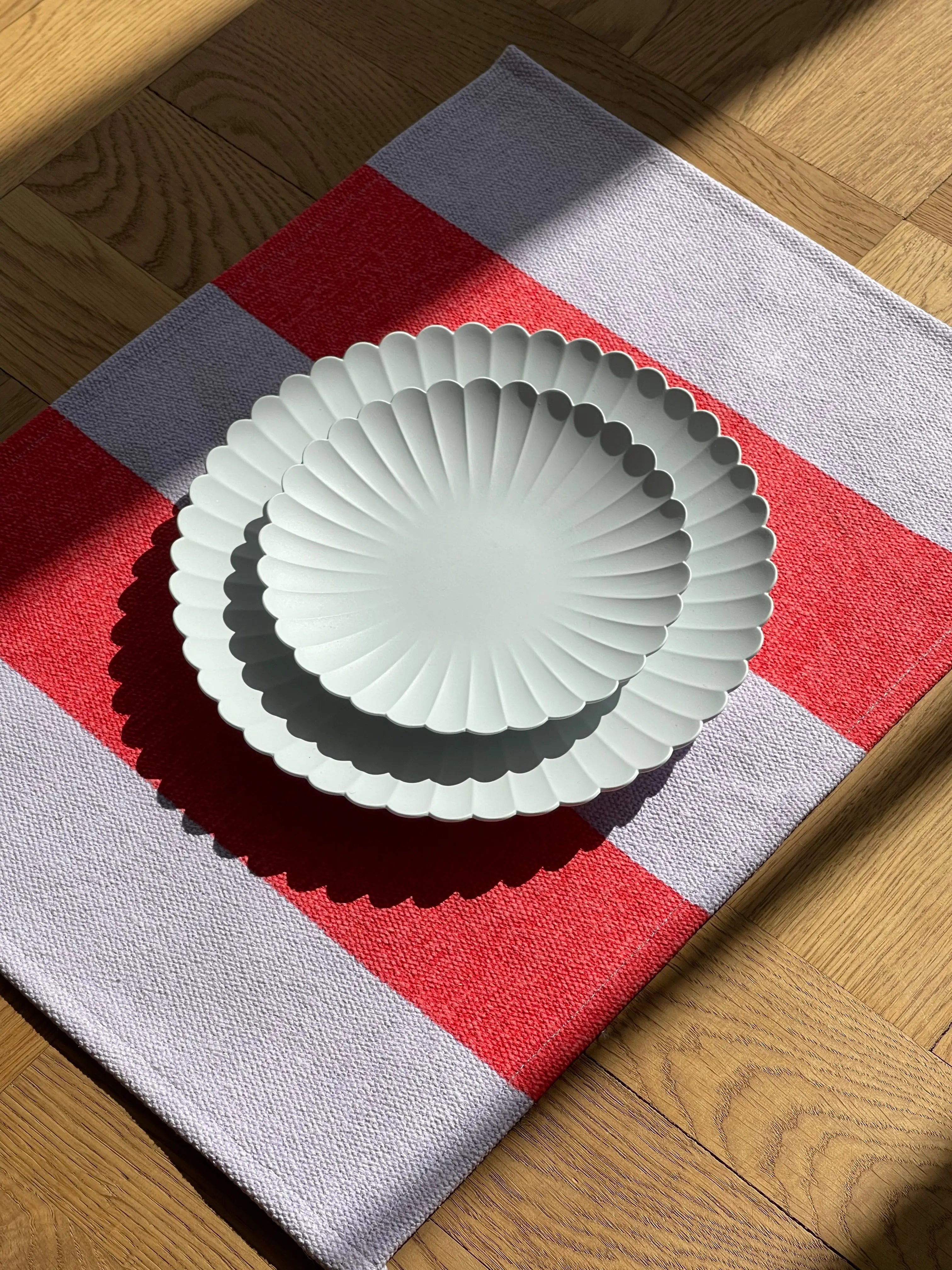 Jou Quilts dækkeserviet | Rød/Lilla Jou Quilts