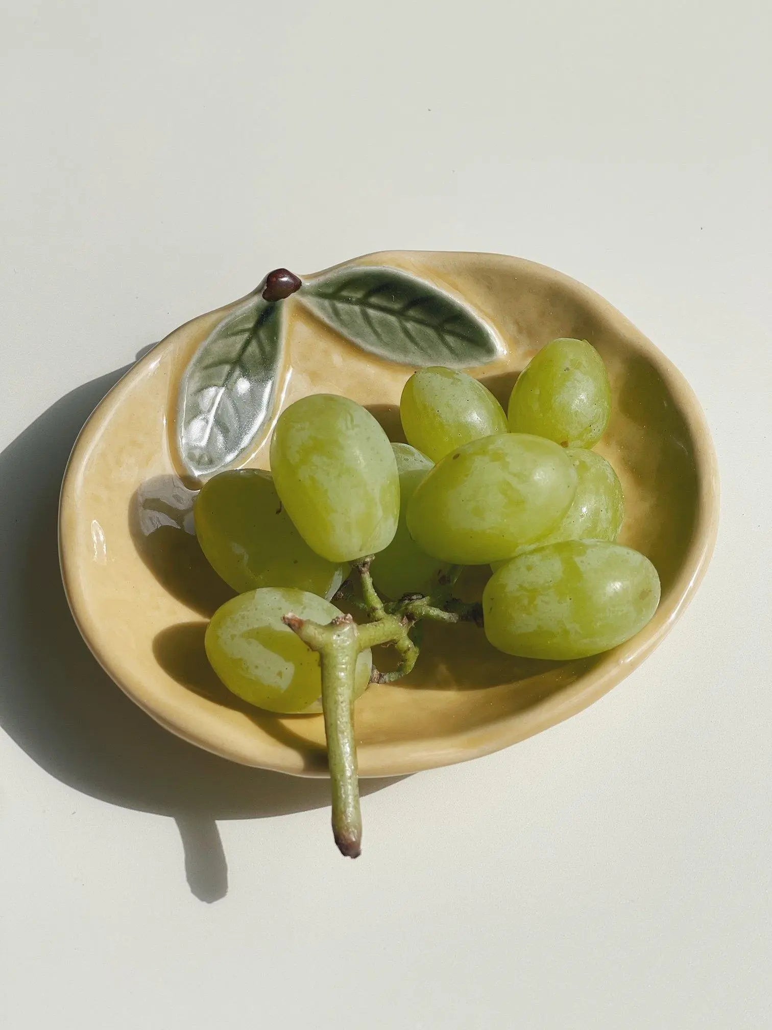 Lille frugttallerken | Gul Studio Hafnia
