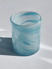 Murano Tumbler Drikkeglas | Blå, lyseblå, lilla, gul, rød og grøn Murano