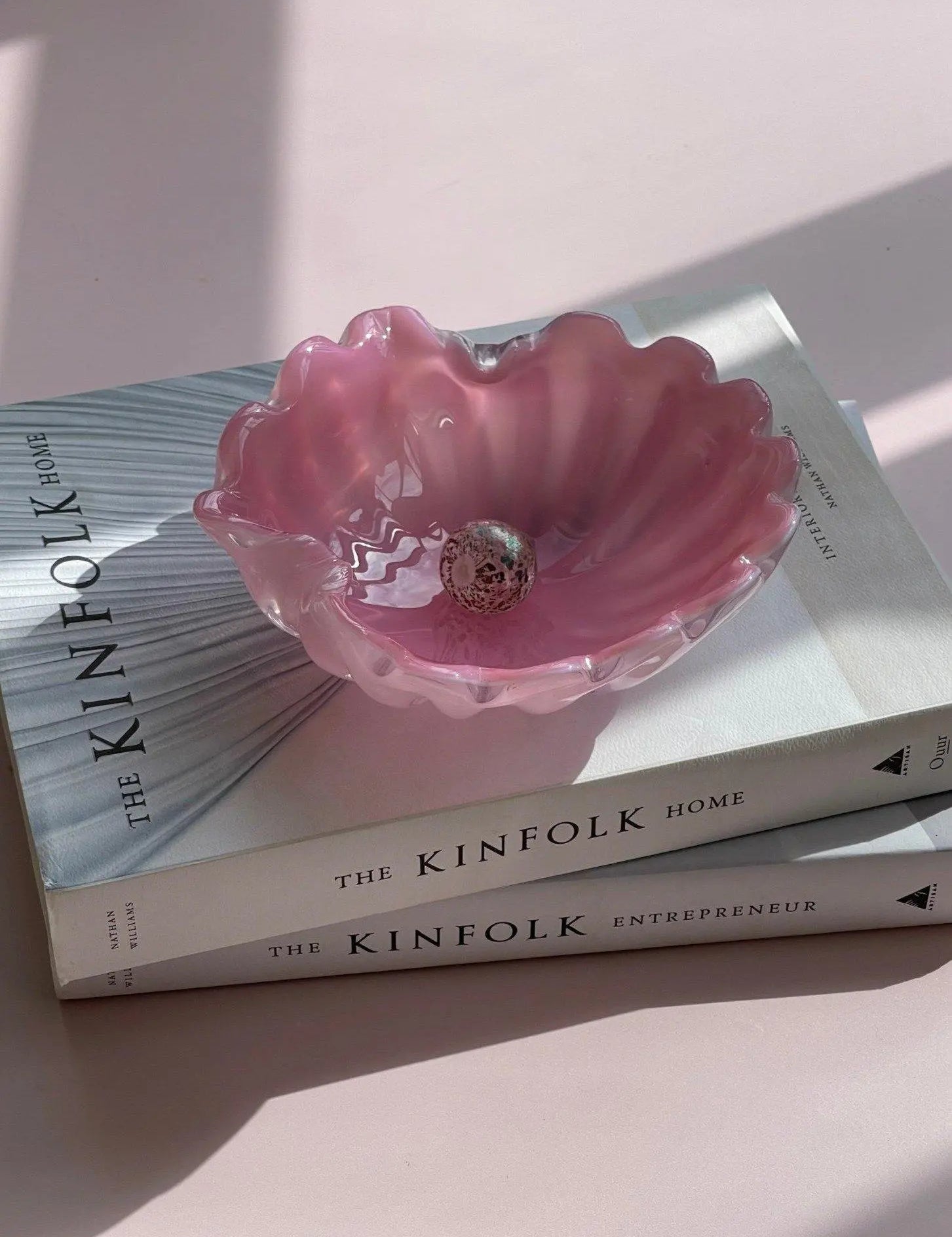 skål | Lys pink Murano