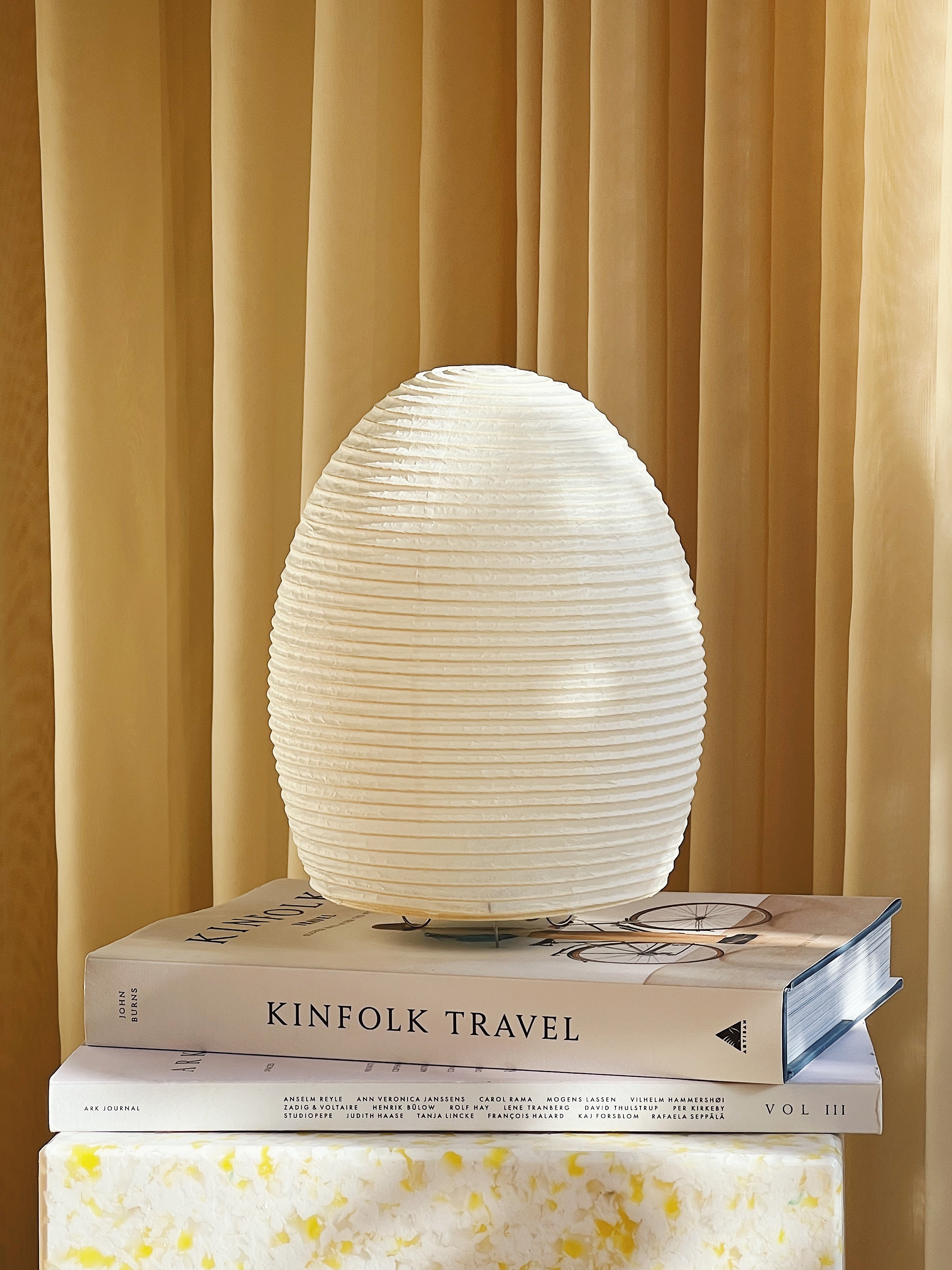 Shigeru Uchida Washi Lighting Paper Moon PM01 Bordlampe Studio Hafnia