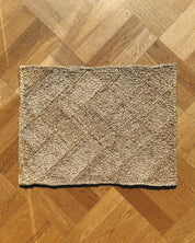 Håndvævet Dørmåtte af Jute | Stor 50 x 70 cm Studio Hafnia