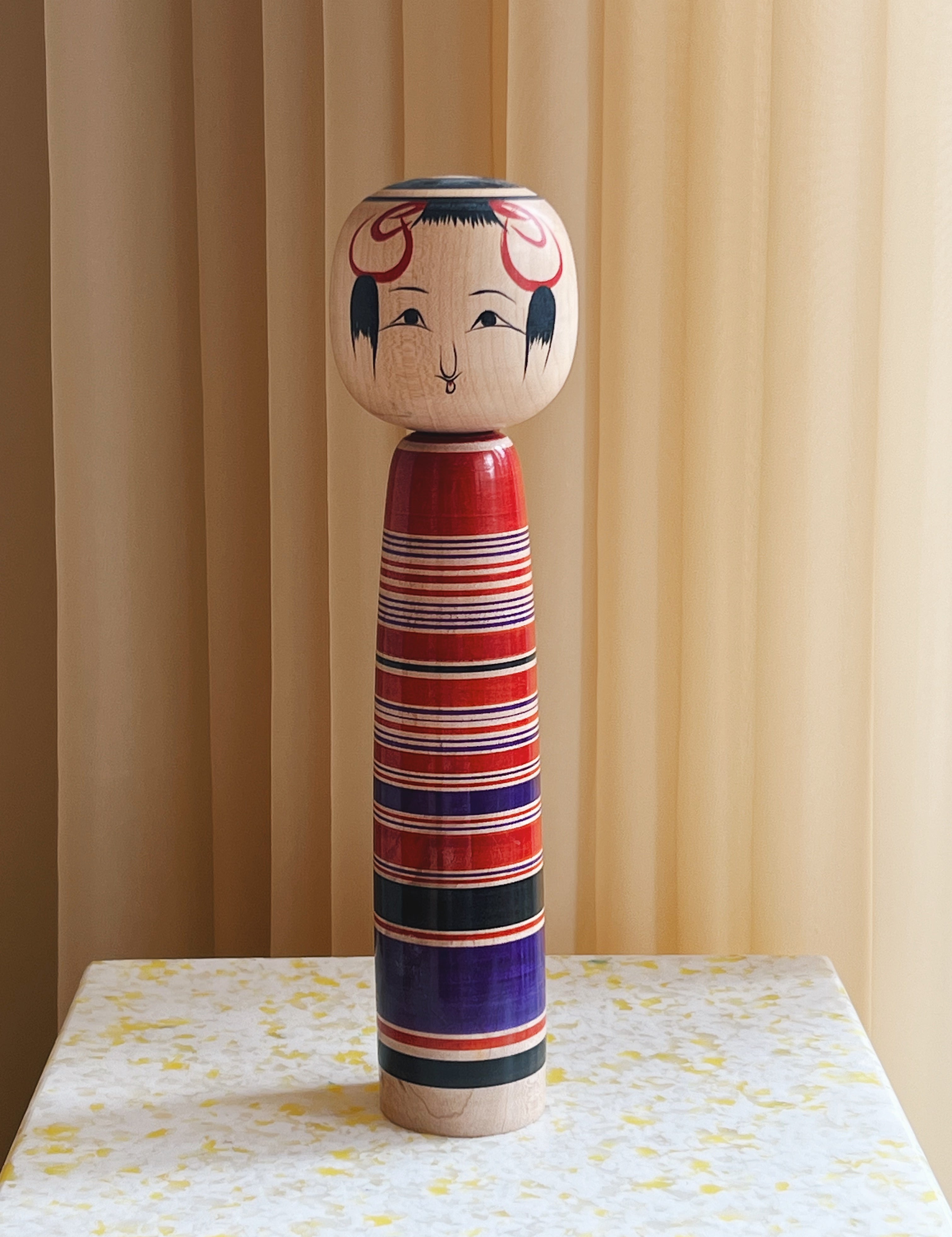 Vintage Kokeshi Dukke No. 134 fra Japan | H31 cm Studio Hafnia