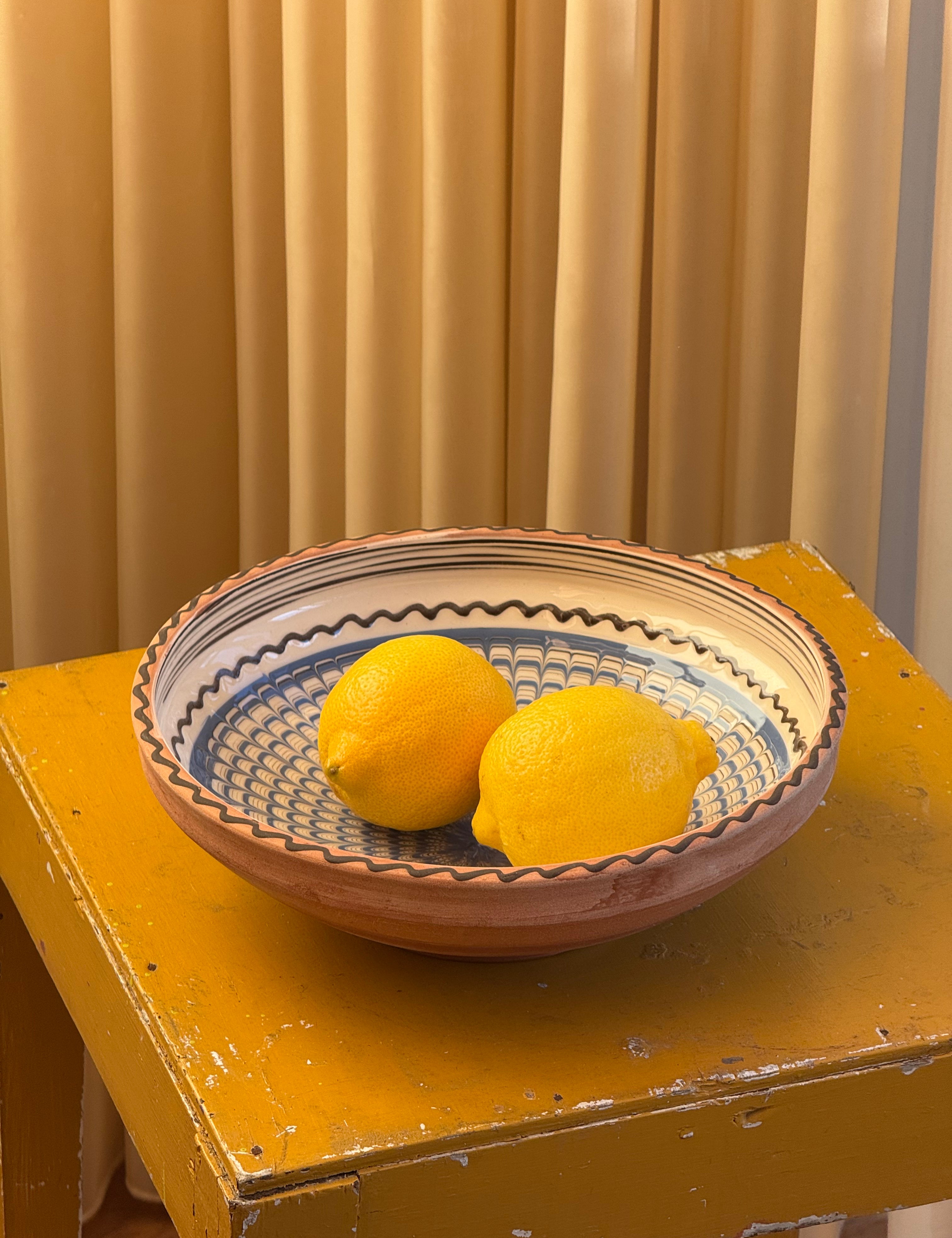 Horezu Keramik Skål | No. 01 | 25 cm Studio Hafnia
