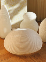 Shigeru Uchida Washi Lighting Paper Moon PM04 Bordlampe Studio Hafnia