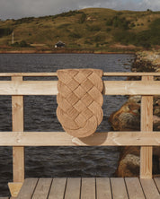 Original Ocean Plait Dørmåtte af håndflettet jute | 103 x 40 cm Studio Hafnia
