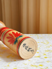 Vintage Kokeshi Dukke Nr. 186 fra Japan – Håndlavet | H24 cm Studio Hafnia