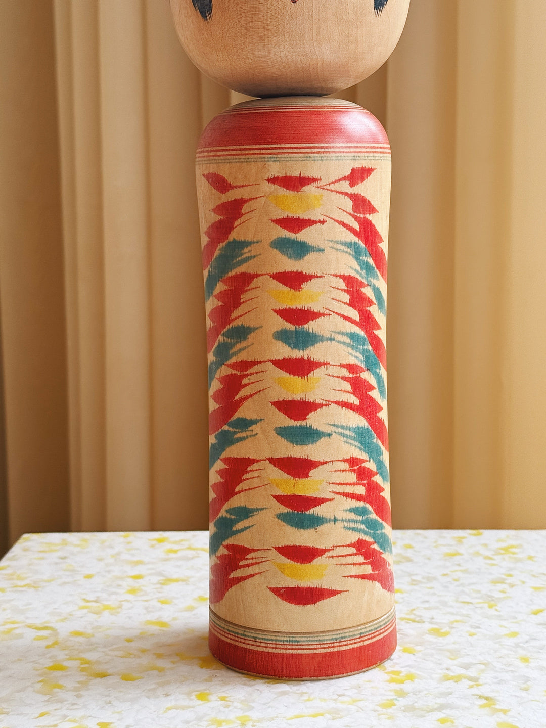 Vintage Kokeshi Dukke Nr. 218 fra Japan – Håndlavet | H30,5 cm Studio Hafnia