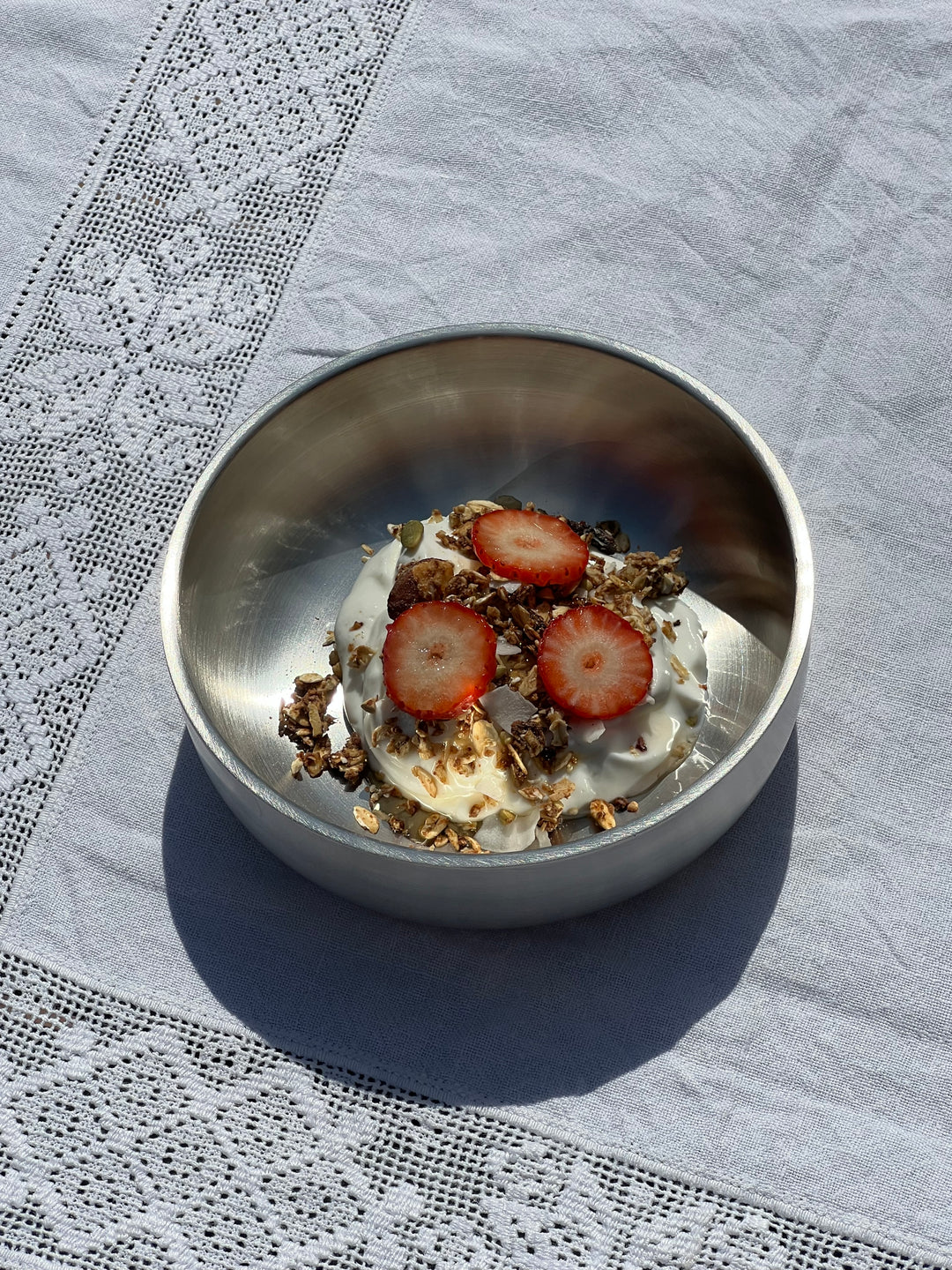 Morgenmadsskål i rustfrit stål | 15 cm Studio Hafnia