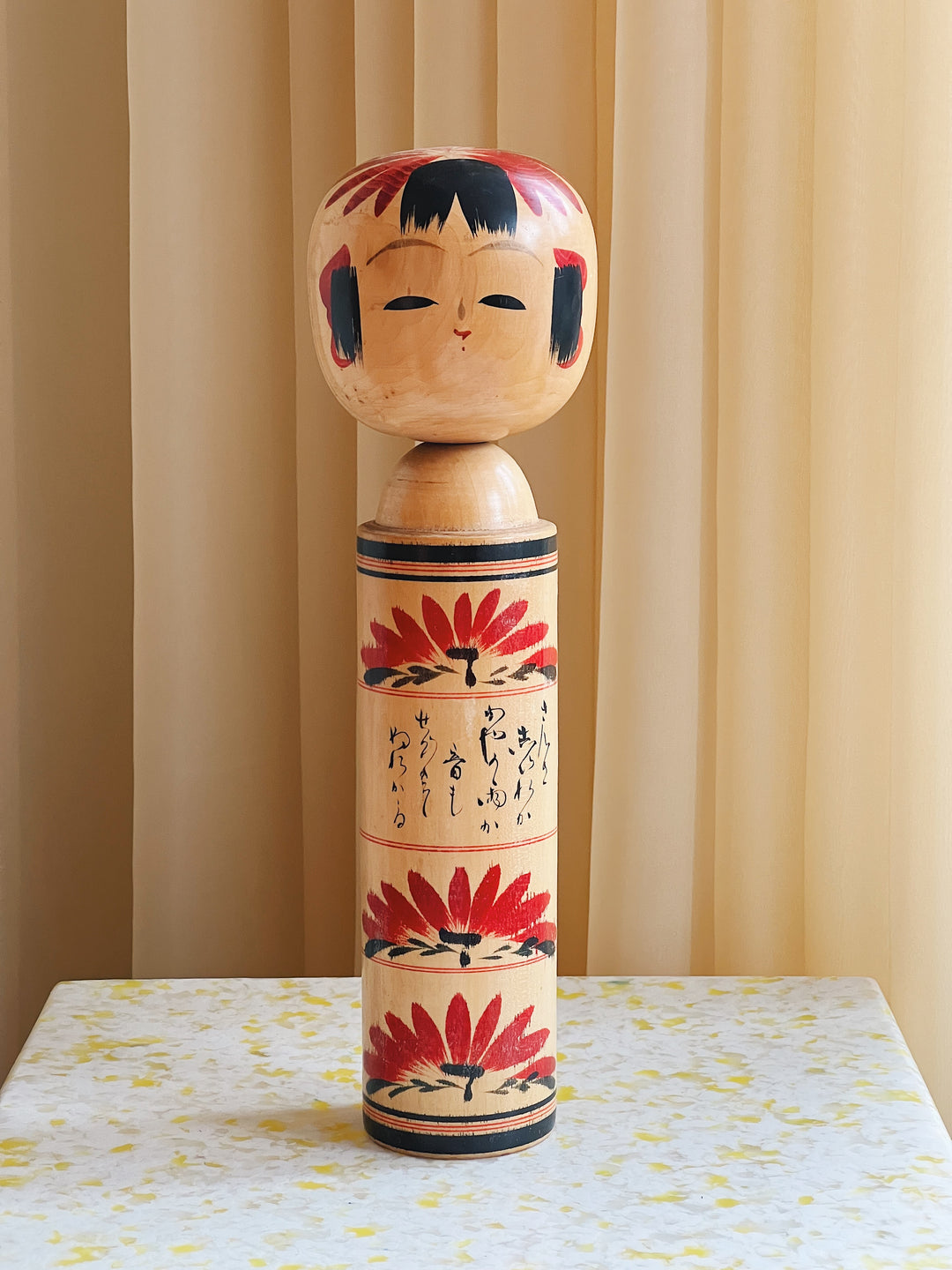 Vintage Kokeshi Dukke No. 150 fra Japan | H30 cm Studio Hafnia