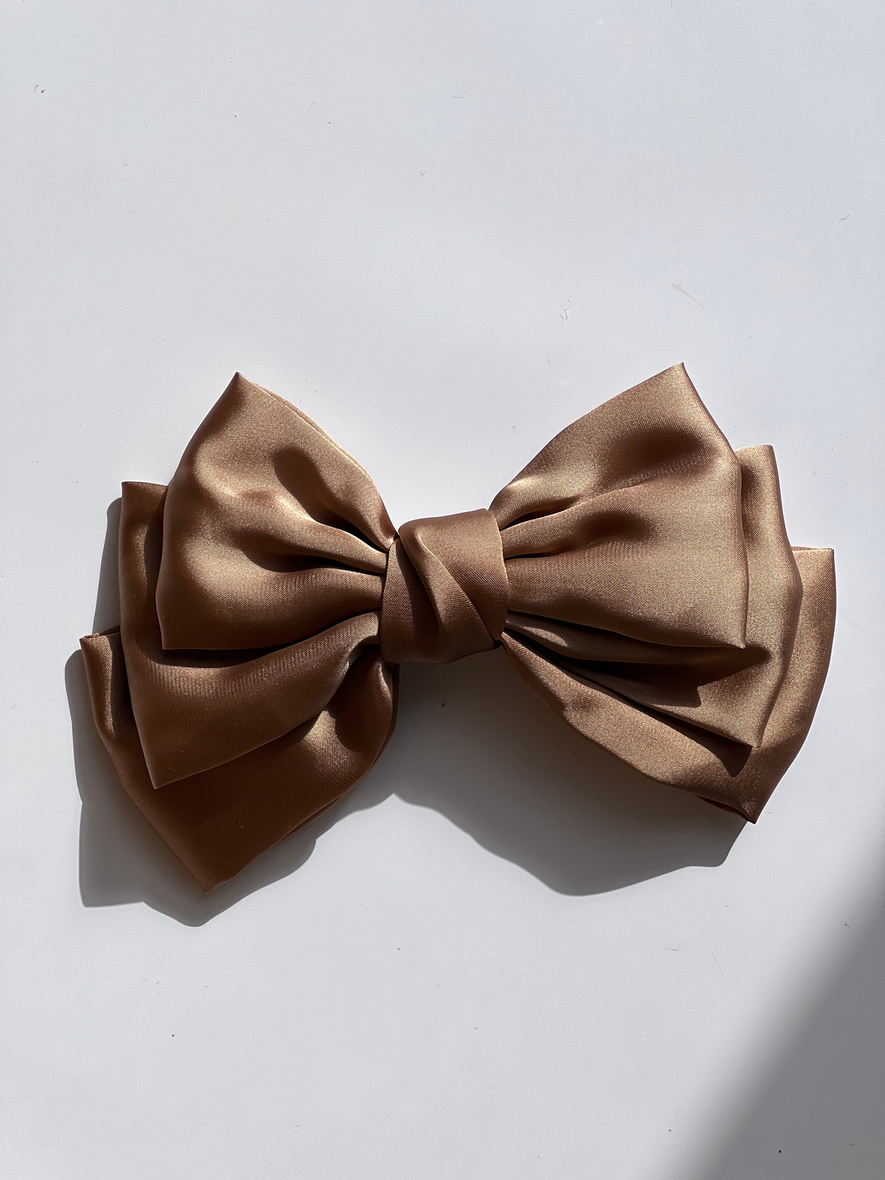Sløjfe Hårklemme i Satin 16 cm | 4 forskellige farver STUDIO HAFNIA
