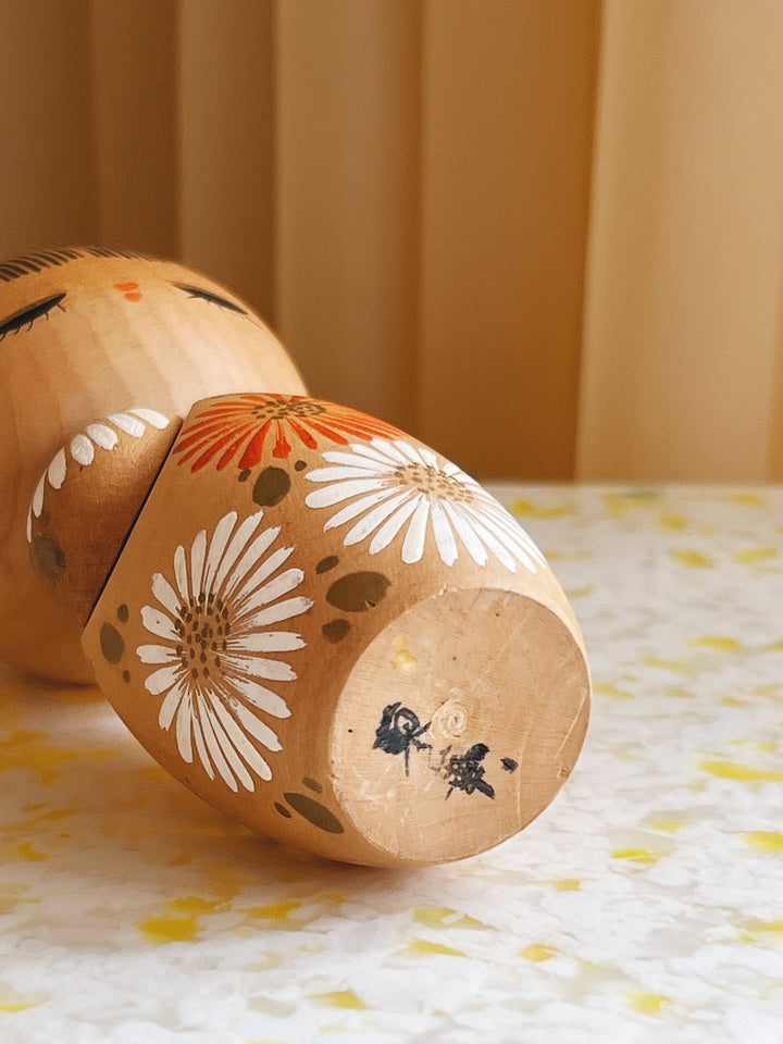 Vintage Kokeshi Dukke No. 154 fra Japan | H14 cm Studio Hafnia