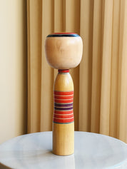 Vintage Kokeshi Dukke Nr. 224 fra Japan – Håndlavet | H 31 cm Studio Hafnia