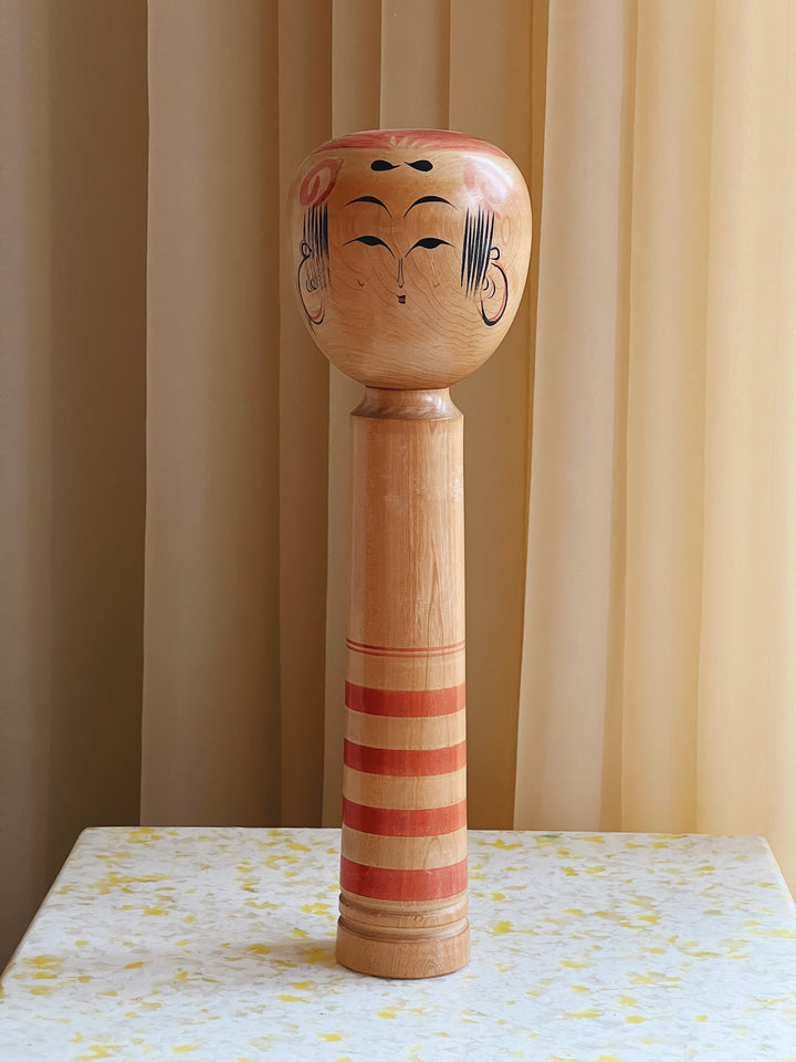 Vintage Kokeshi Dukke No. 147 fra Japan | H30 cm Studio Hafnia