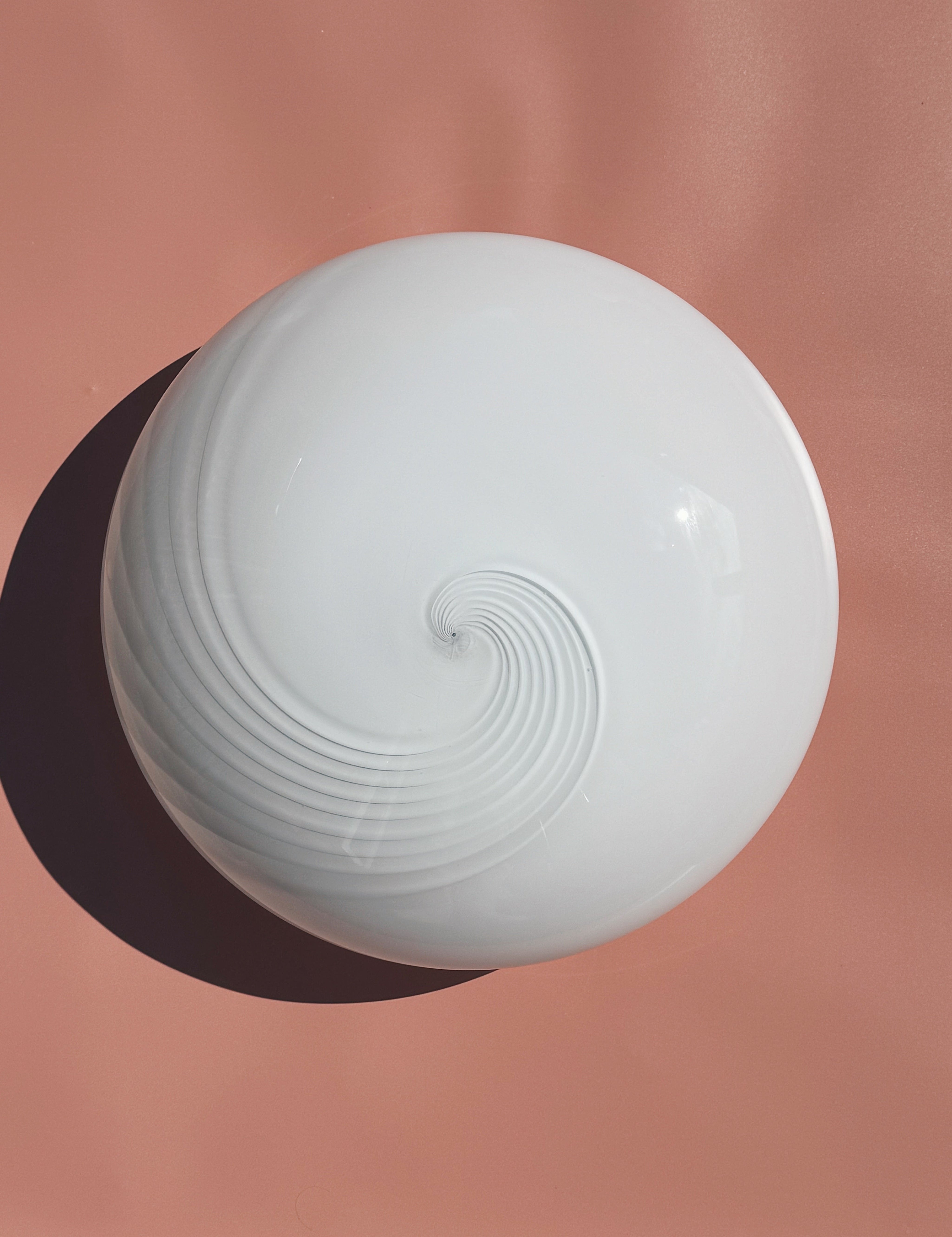 væglampe | Hvid, Ø37 cm Murano