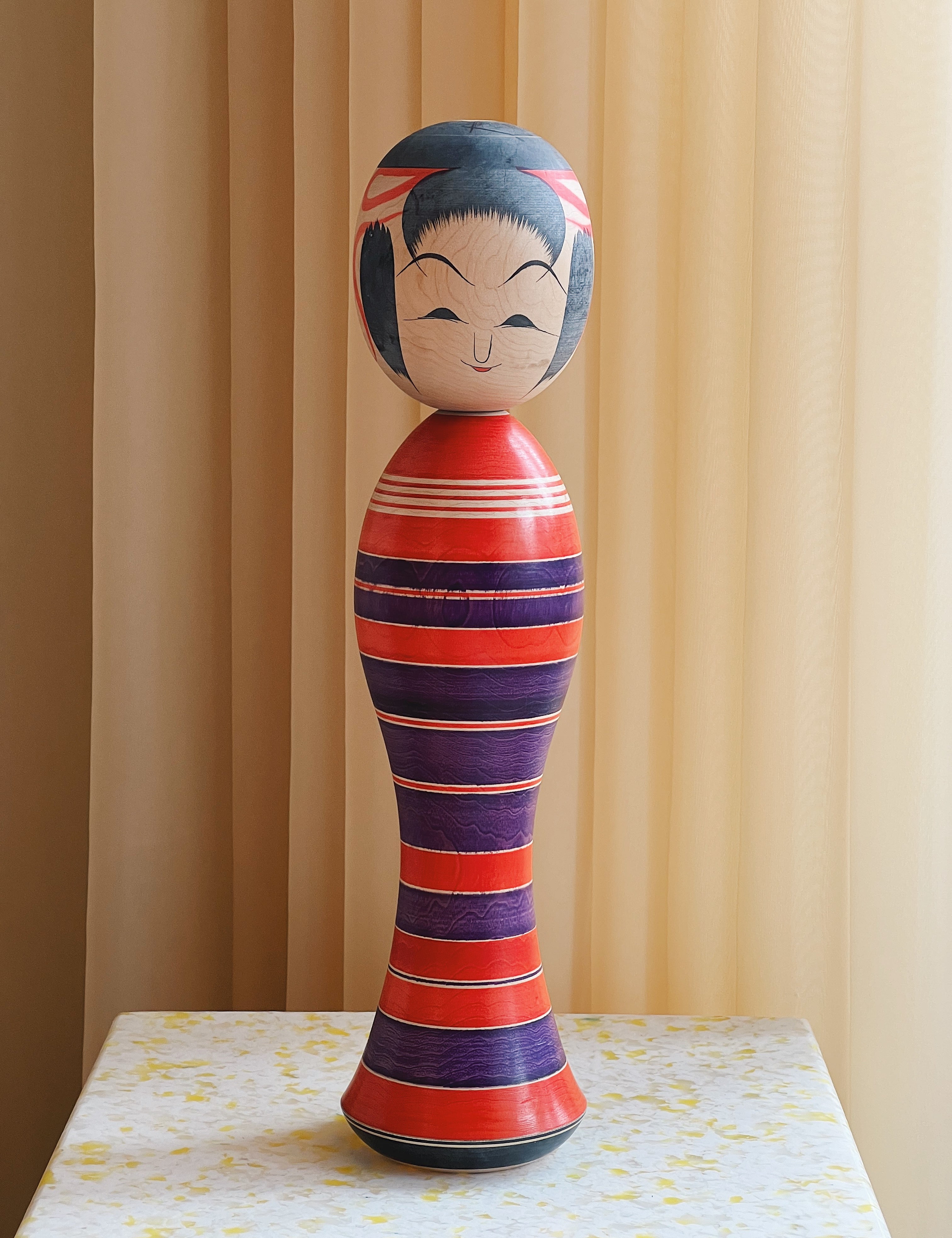 Vintage Kokeshi Dukke No. 133 fra Japan | H38 cm Studio Hafnia