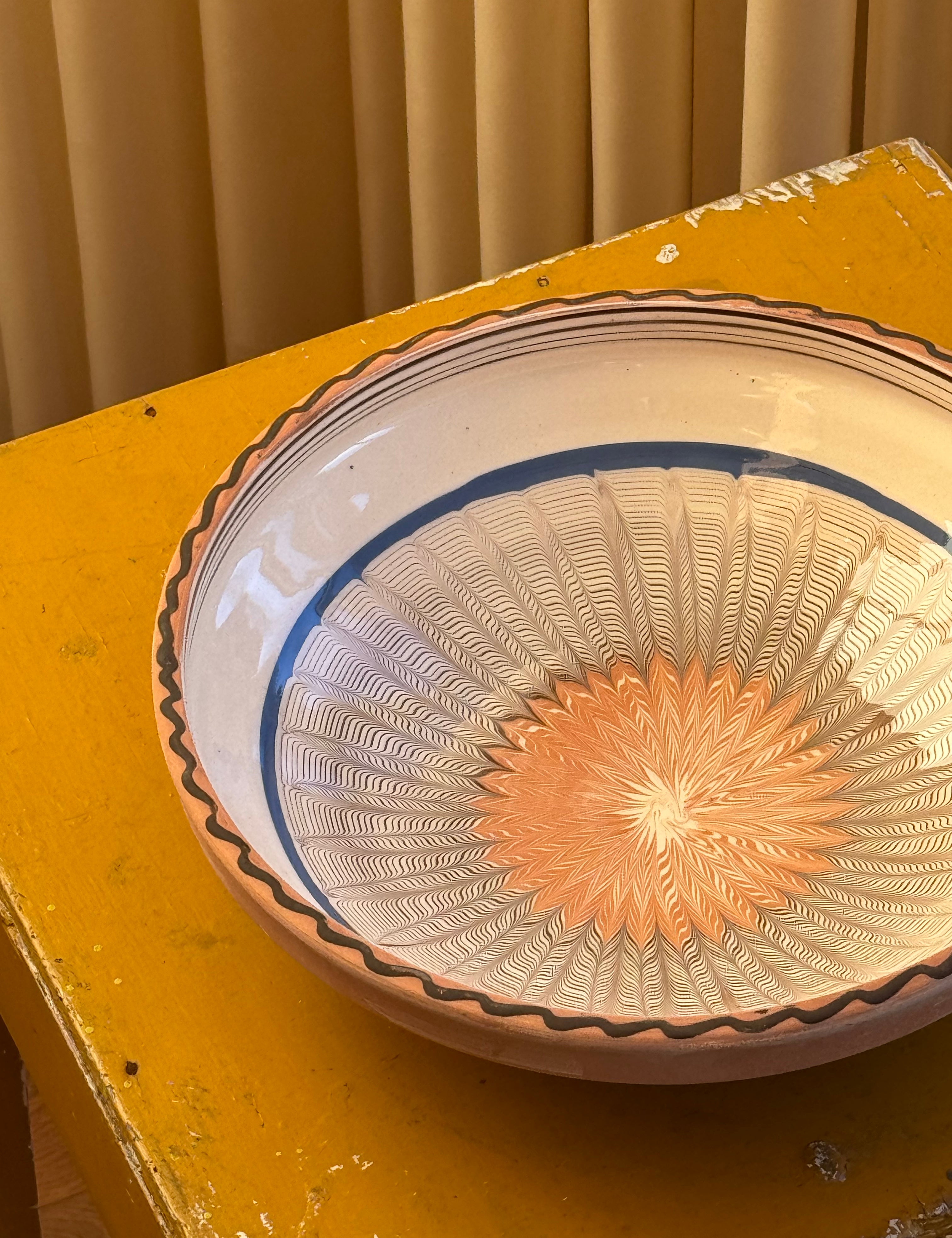 Horezu Keramik Skål | No. 03 | 25 cm Studio Hafnia