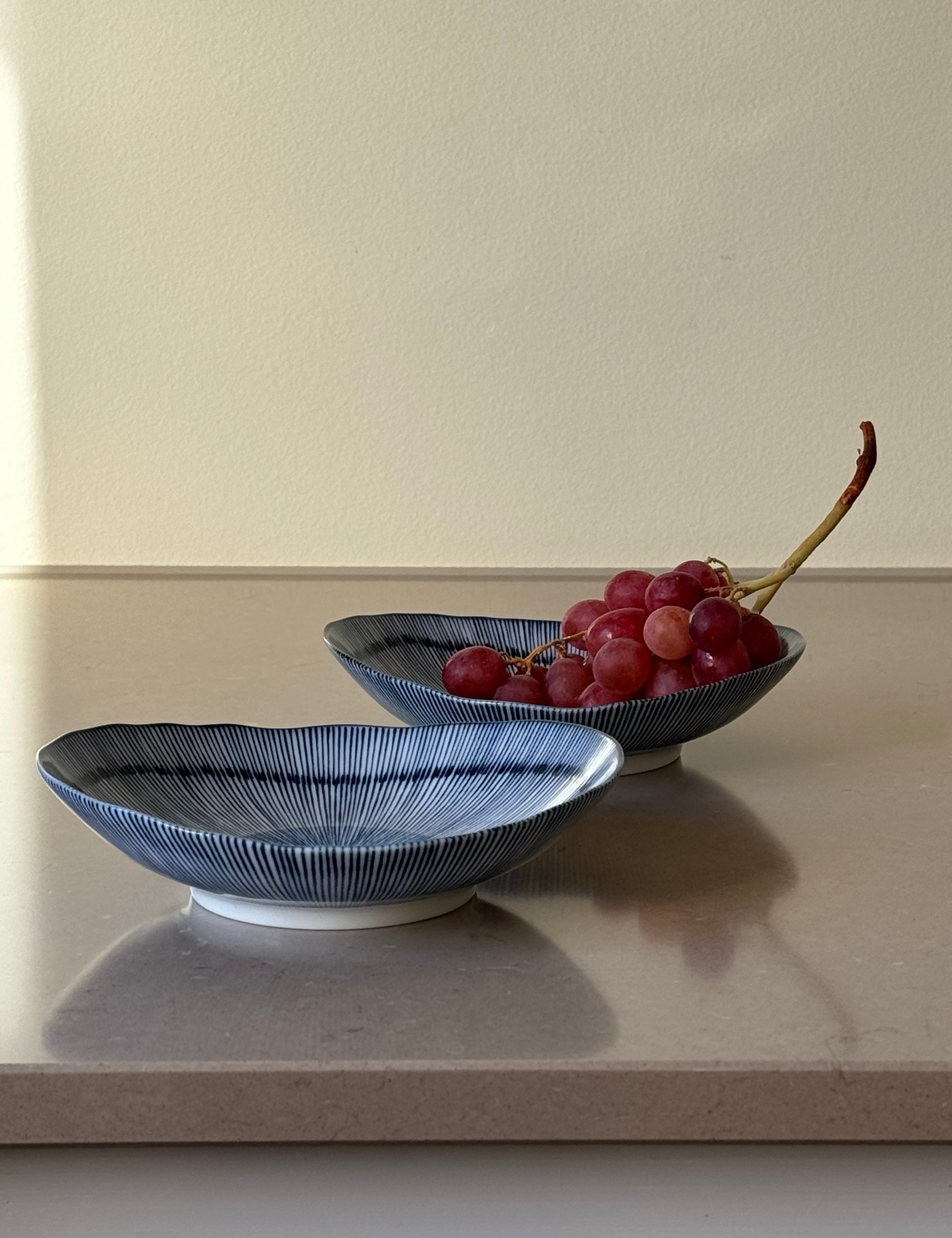 Dyb Tallerken med Julienne Mønster | 16 cm Studio Hafnia