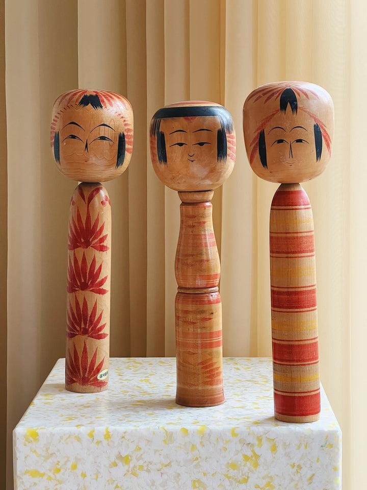 Vintage Kokeshi Dukke No. 145 fra Japan | H29.8 cm Studio Hafnia