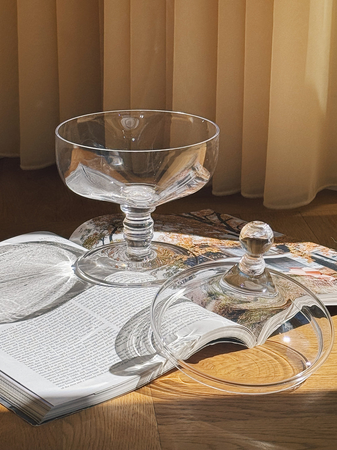 Glas Bonbonnière ‘Josephine’ i Transparent – Kris Van Assche x Serax Serax