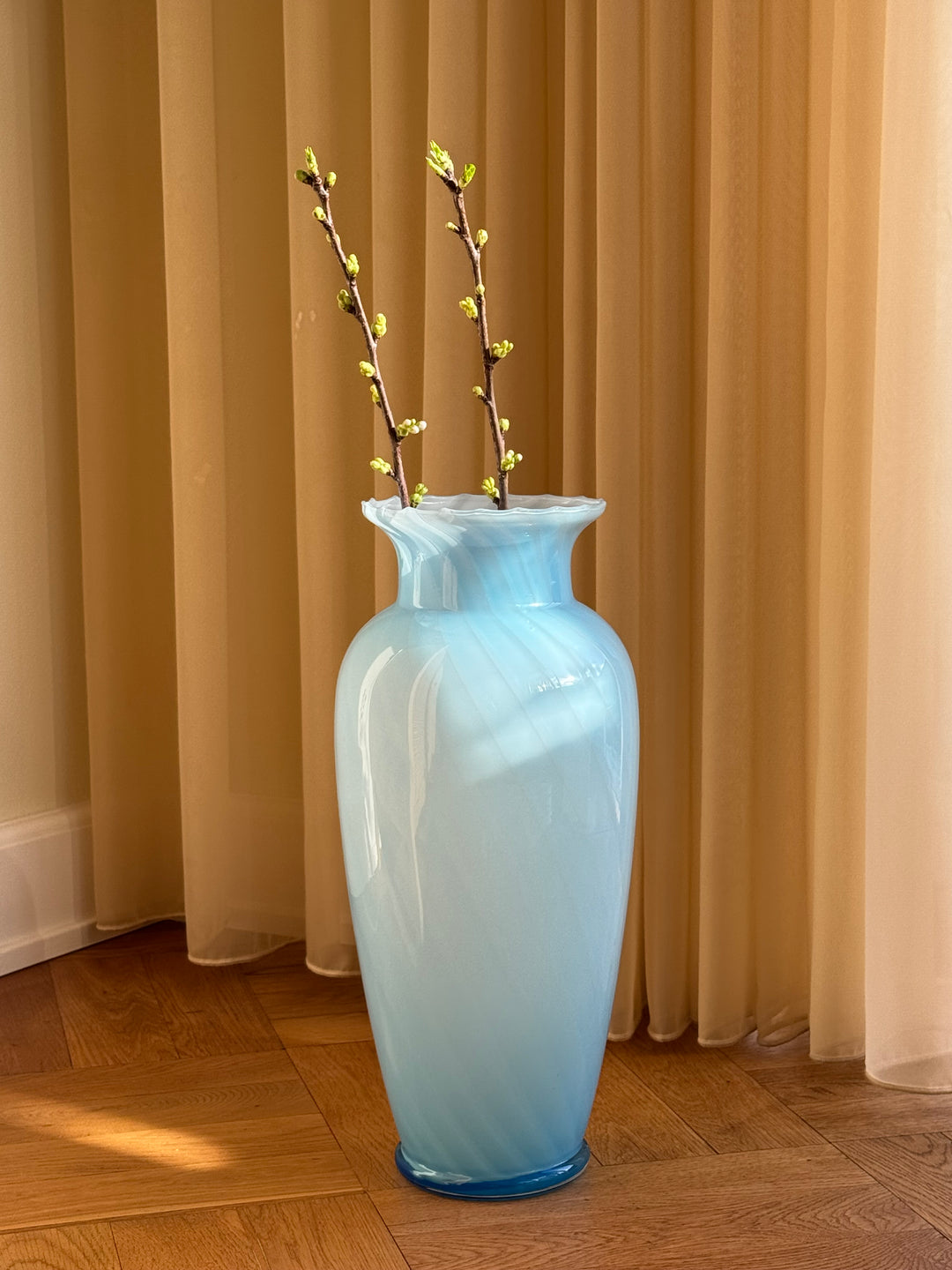 Vintage Murano Vase | Blå