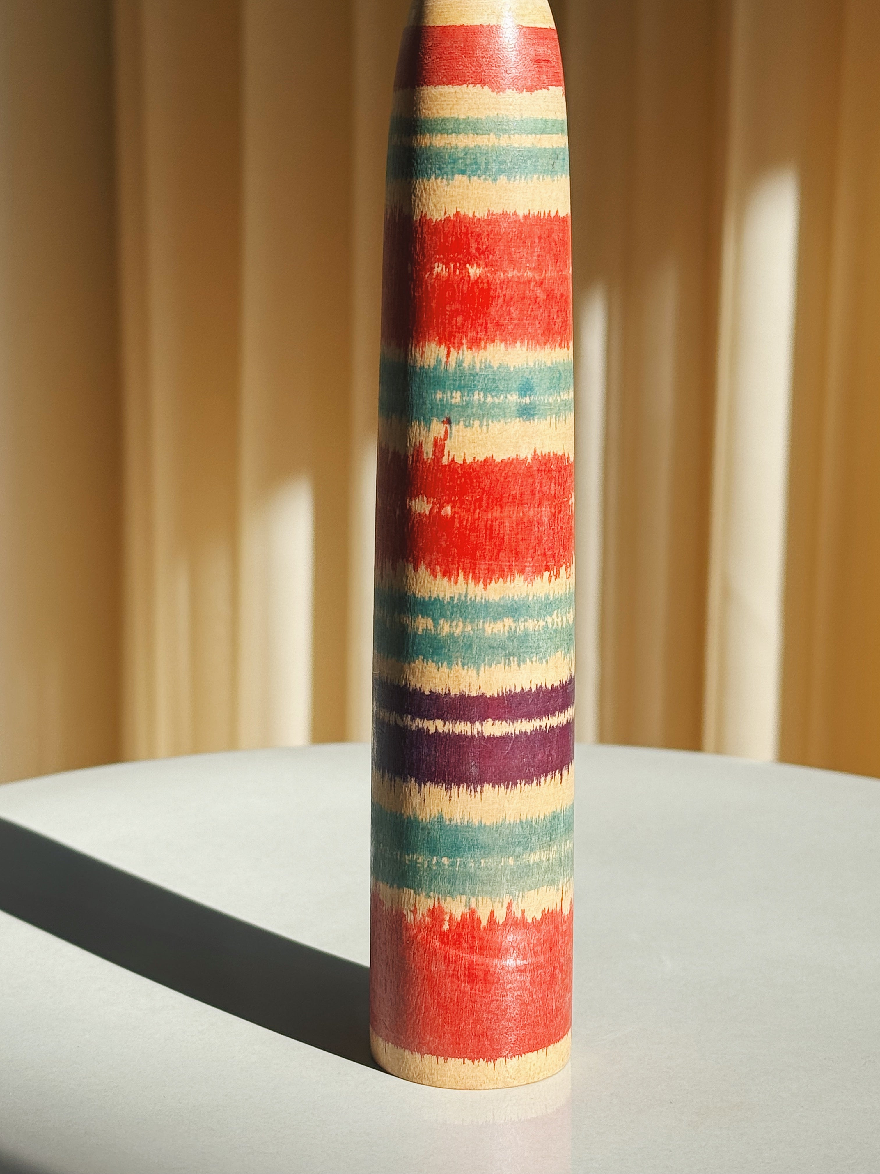Vintage Kokeshi Dukke Nr. 232 fra Japan – Håndlavet | H 21 cm Studio Hafnia