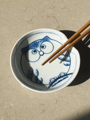 Japansk skål i keramik | Til soya eller spisepinde | Blød rektangulær form STUDIO HAFNIA