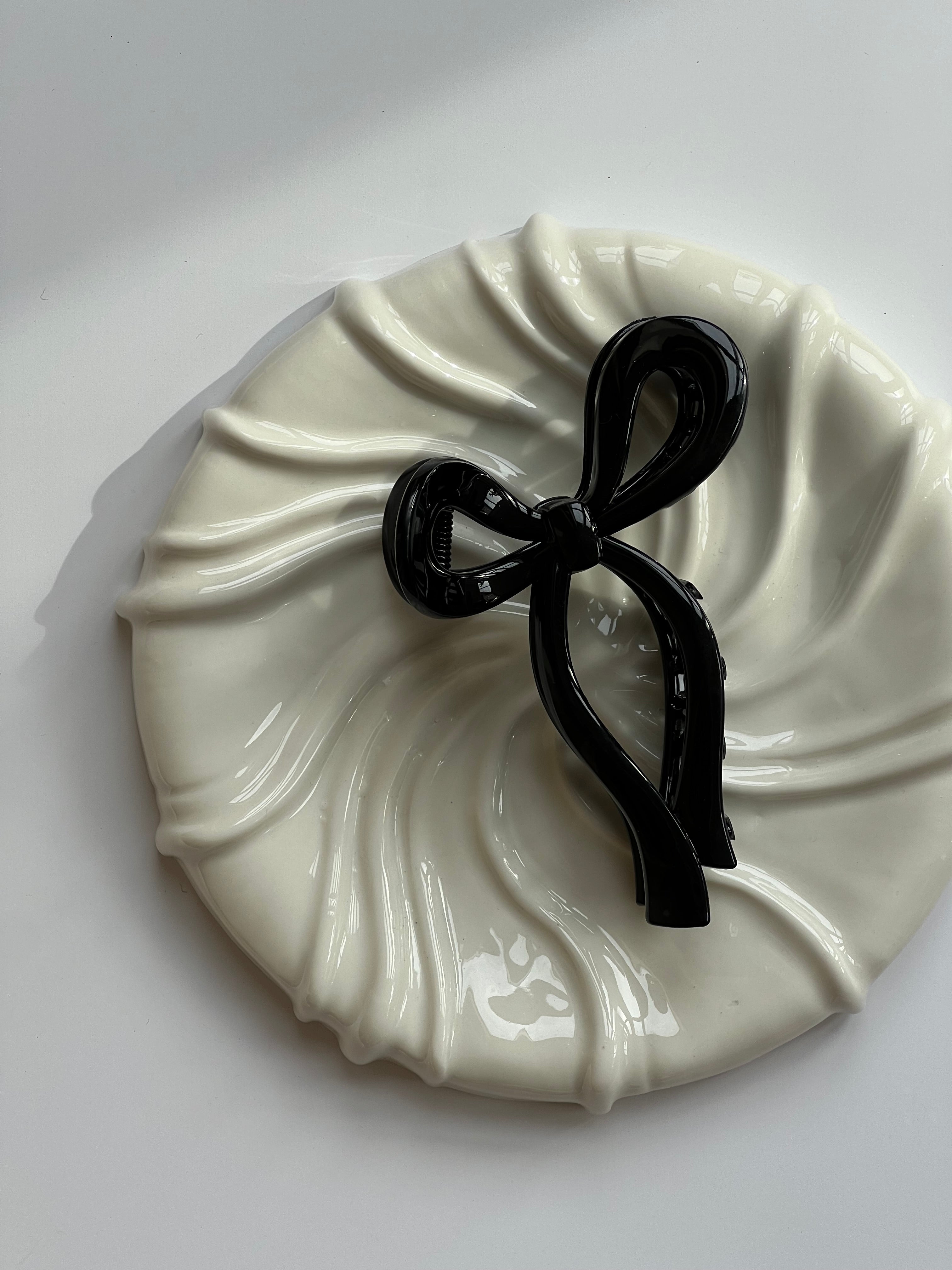 Sløjfe hårklemme 11 x 7 cm | 5 forskellige farver  STUDIO HAFNIA